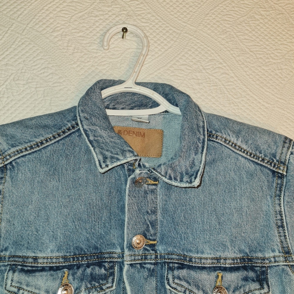 &Denim Blue Jean Jacket - Picture 6 of 12
